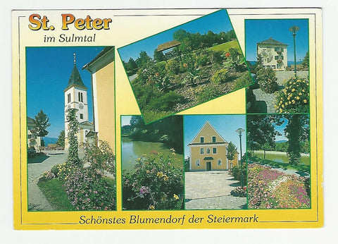 AK St. Peter im Sulmtal. Schönstes Blumendorf der Steiermark.