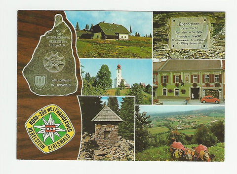 AK Nord-Süd Weitwanderweg Nebelstein - Eibiswald. Brendlhütte. St. Oswald ob Eibiswald. Brendlalm usw.