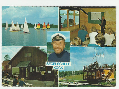 AK Wettmannstätten. Segelschulen Kock. Waldschach See - Stubenbergsee.