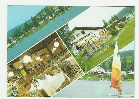 Werbe-AK Wettmannstätten. Erholungszentrum Fath Waldschachersee.