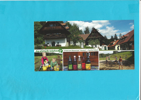 AK St. Stefan ob Stainz. Zirknitz 17. Urlaub am Erlebnisbauernhof Hausmi Familie Köberl.