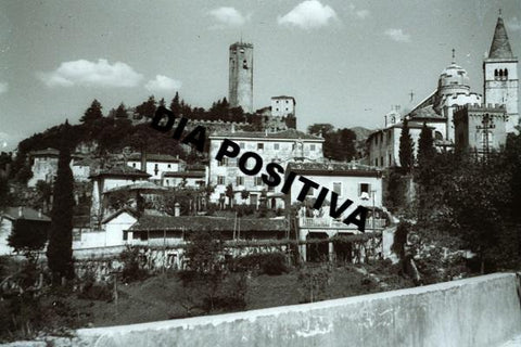 SW-DIA Gemona. Mit Schlossberg. (Juli 1954).