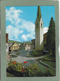 AK Dornbirn. Pfarrkirche St. Martin und Marktplatz.