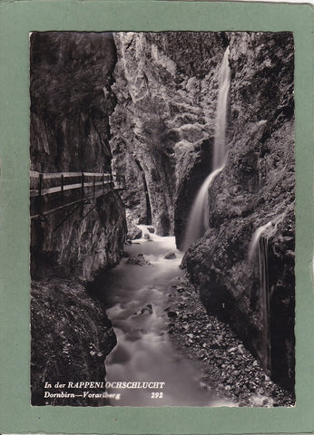 AK Dornbirn. In der Rappenlochschlucht.