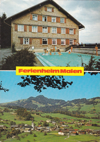 AK Schwarzenberg/Bregenzerwald. Ferienheim Maien ob Schwarzenberg. Verein für Ferienkolonien Dornbirn.