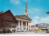 AK Dornbirn, Marktplatz und Rotes Haus.