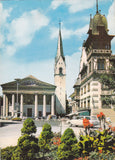 AK Dornbirn. Blick auf Marktplatz u. St. Martin.