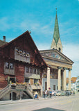 AK Dornbirn, Rotes Haus a. Marktplatz.