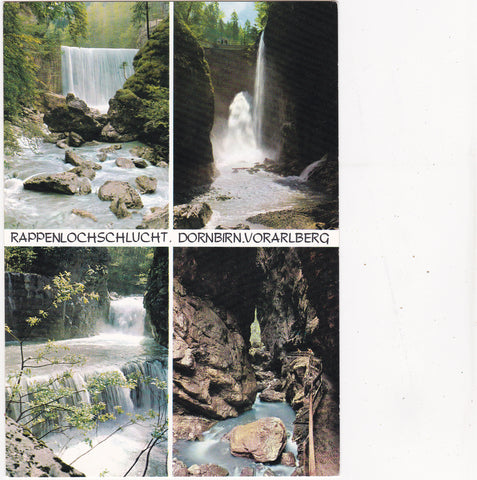 AK Dornbirn. Rappenlochschlucht.