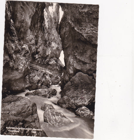 AK Dornbirn. Rappenlochschlucht.