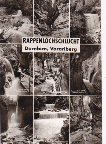 AK Dornbirn. Rappenlochschlucht.