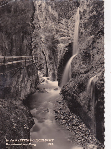 AK Dornbirn Rappenlochschlucht.