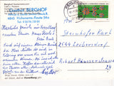 AK Hohenems. Berghof. Speiserestaurant, Cafe u. Pension. Herbert u. Vroni Messmer.