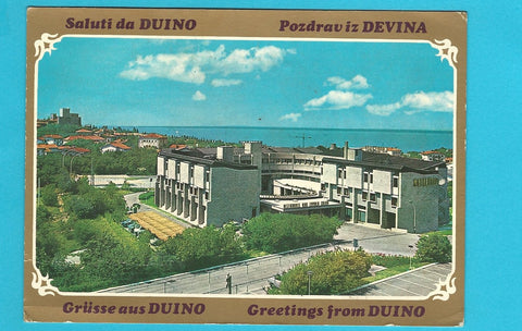 AK Saluti da Duino. Motelagip Duino.