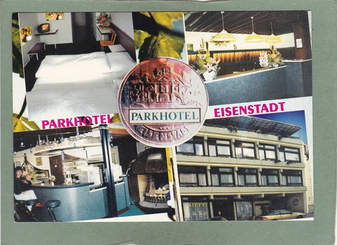 AK Eisenstadt. Parkhotel. Haydngasse 38. Oskar Schey.