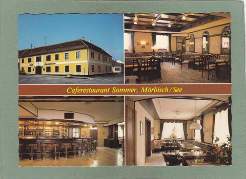 AK Mörbisch/See. Caferestaurant Sommer. Dr. Joh. Wurditschgasse 2.