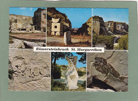 AK St. Margarethen, Bgld. Römersteinbruch.