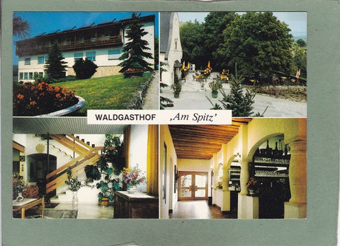 AK Purbach am Neusiedlersee. Restaurant Pension Weingut Hölzl Schwarz Am Spitz.