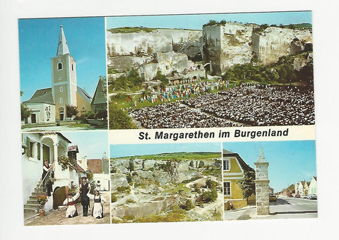 AK St. Margarethen im Burgenland. Römersteinbruch usw.