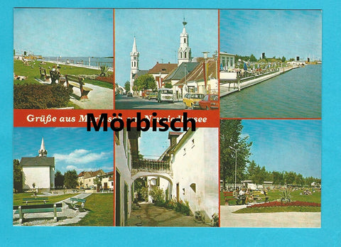 AK Grüße aus Mörbisch am Neusiedlersee.