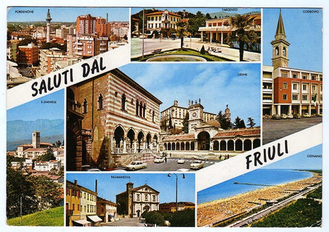 AK Saluti dal Friuli.