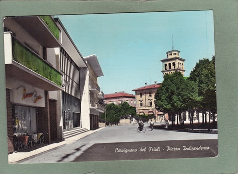 AK Cervignano del Friuli – Piazza Indipendenza.