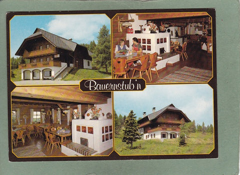 AK Hochrindl 53. Gasthaus zur Bauernstub'n. Inh. A. u. H. Zarre.
