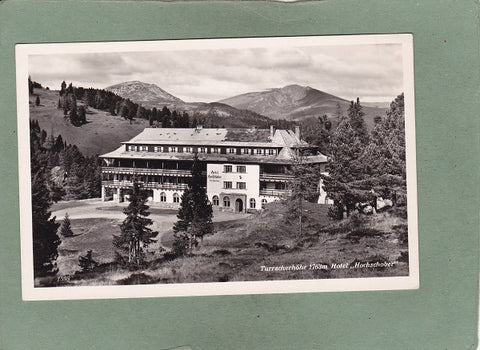 AK Turracherhöhe Hotel Hochschober. Bes. Hans Leeb.