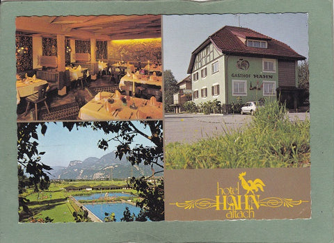 AK Altach. Hotel Hahn Familie Hahn.