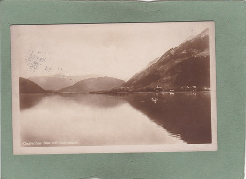 AK Ossiacher See mit Dobratsch.