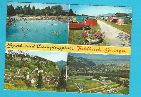 AK Feldkirch - Gisingen. Sport- und Campingplatz.