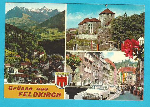 AK Grüsse aus Feldkirch.