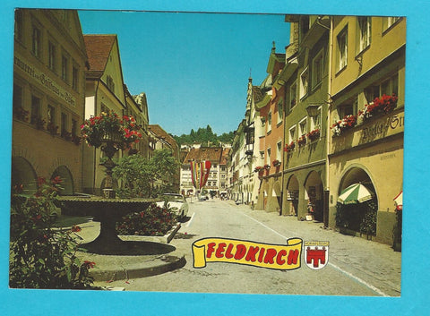AK Feldkirch. Marktstraße.