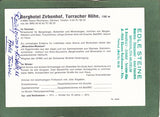 Werbe-AK Turracher Höhe. Berghotel Zirbenhof.