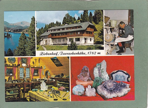 Werbe-AK Turracher Höhe. Berghotel Zirbenhof.