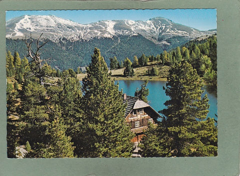AK Turracherhöhe. Alpengasthof Schwarzsee. Inh. H. Gangl. Gegen Eisenhut.