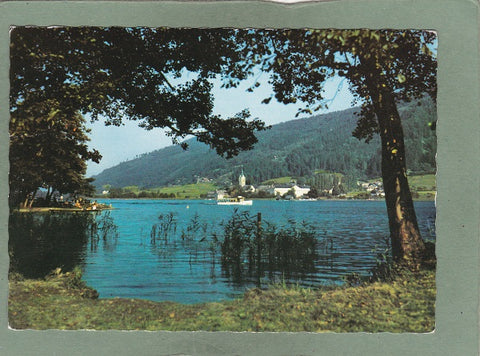 AK Ausblick nach Ossiach v. Bodensdorf.