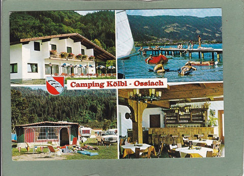 AK Ossiach. Camping Kölbl. Anton Matschnig. Gasthof.