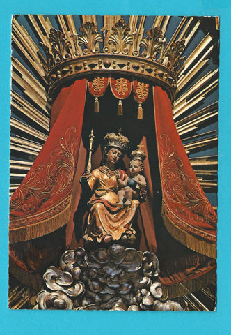 AK Stiftskirche Ossiach. Hochaltar Gnadenstatue.