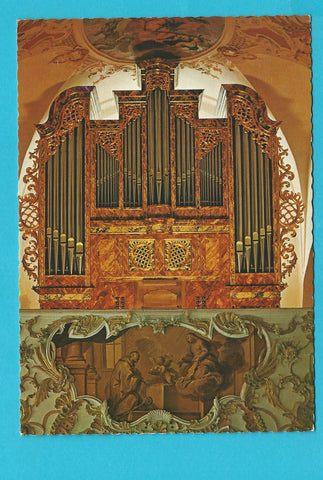 AK Wilhelm Backhaus Gedächtnisorgel in der Stiftskirche zu Ossiach.