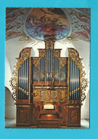 AK Wilhelm Backhaus Gedächtnisorgel in der Stiftskirche zu Ossiach.