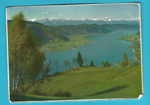 AK Ossiachersee mit Karawanken.