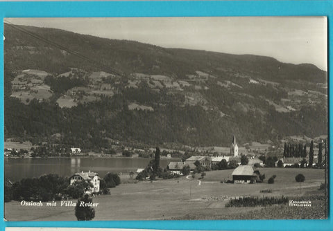 AK Ossiach mit Villa Reiter. (1934)