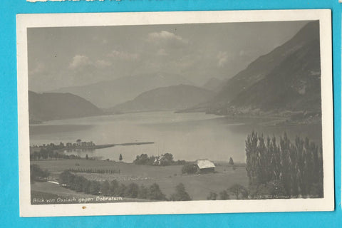 AK Blick von Ossiach gegen Dobratsch. (1925)