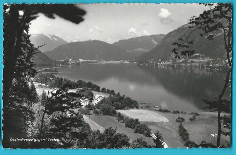 AK Ossiachersee gegen Westen.