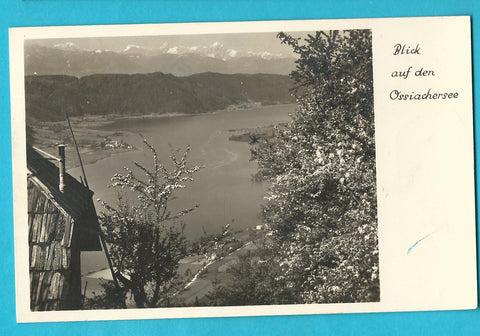 AK Blick auf den Ossiachersee.
