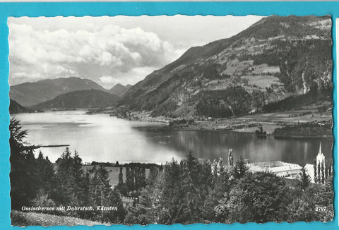 AK Ossiachersee mit Dobratsch.
