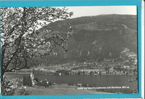 AK Blick auf den Ossiachersee.