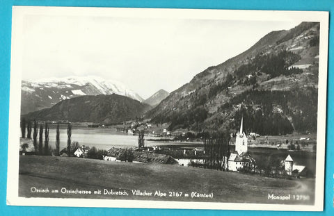 AK Ossiach am Ossiachersee mit Dobratsch.
