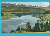 AK Ossiachersee mit Blick auf Karawanken, Ossiach u. Bodensdorf.
